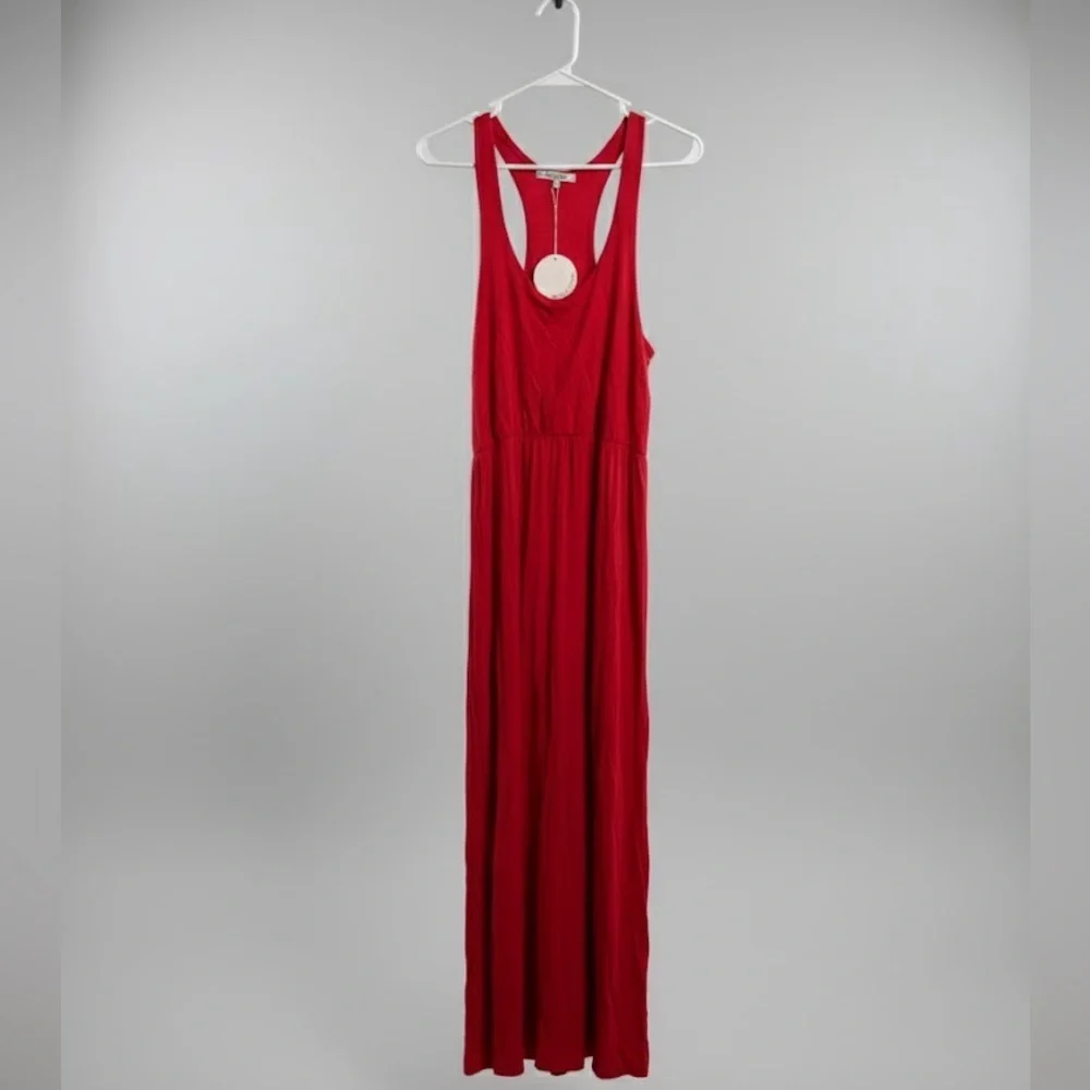 NWT Rolla Coster Collection Pink Racerback Maxi Dress - Size L - Picture 2 of 5